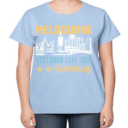 Melbourne 1271# - cities-  Ladies T-Shirt