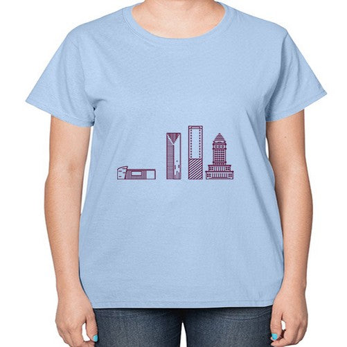 Miami 1283# - cities-  Ladies T-Shirt
