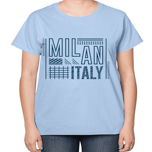 Milan 1296# - cities-  Ladies T-Shirt