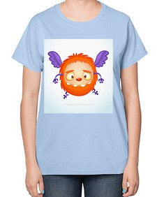 Monster 180# - cartoon general-  Ladies T-Shirt