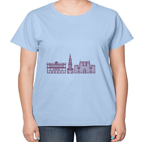Naples 1411# - cities-  Ladies T-Shirt