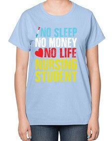 No Sleep Style 314# - nurse-  Ladies T-Shirt