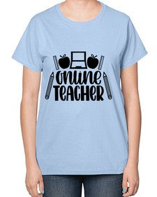 Online Teacher Style 1289# - teacher-  Ladies T-Shirt