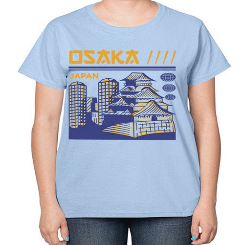 Osaka 1548# - cities-  Ladies T-Shirt