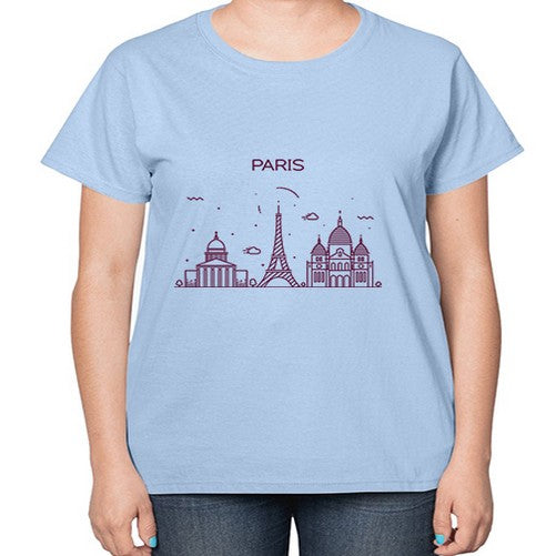 Paris 1577# - cities-  Ladies T-Shirt