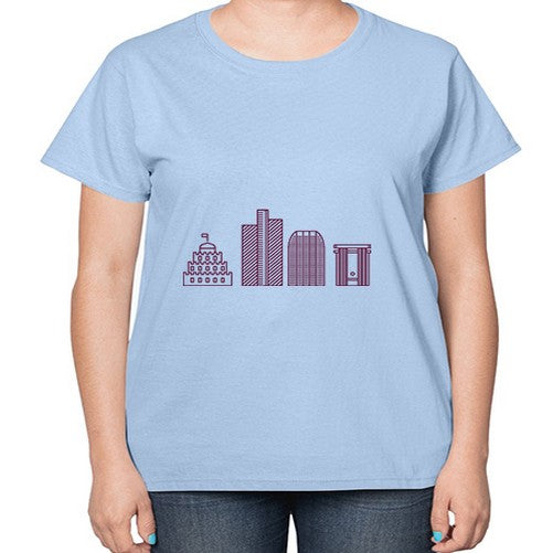 Phoenix 1613# - cities-  Ladies T-Shirt