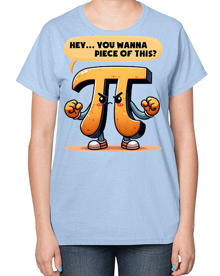 Piece of This Pi Sublimation 38# - pi-  Ladies T-Shirt