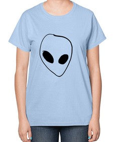 Pocket Alien 22# - ufo-  Ladies T-Shirt