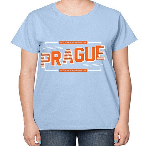 Prague 1688# - cities-  Ladies T-Shirt