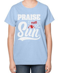 Praise the sun 40# - video games-  Ladies T-Shirt
