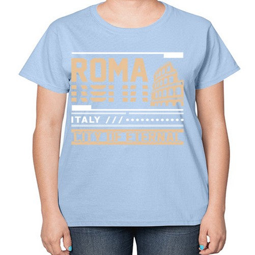 Roma 1745# - cities-  Ladies T-Shirt