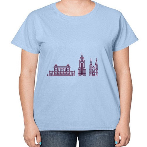 SaoPaulo 1801# - cities-  Ladies T-Shirt