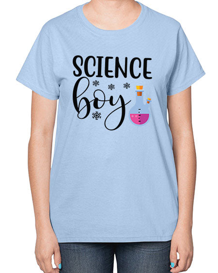 Science Boy 142# - general science-  Ladies T-Shirt