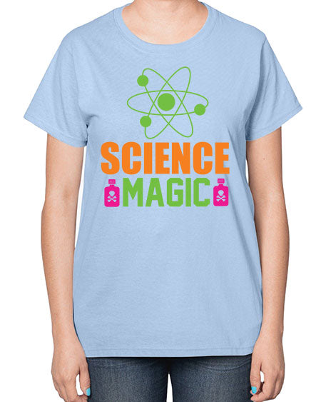Science Magic 68# - general science-  Ladies T-Shirt