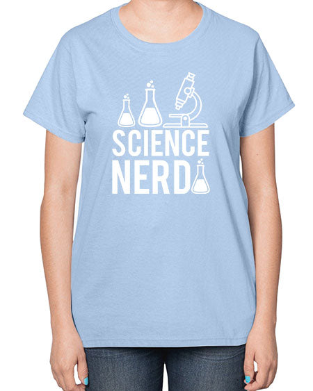 Science Nerd 61# - general science-  Ladies T-Shirt