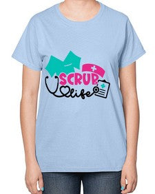 Scrub Life Style Style 1384# - nurse-  Ladies T-Shirt