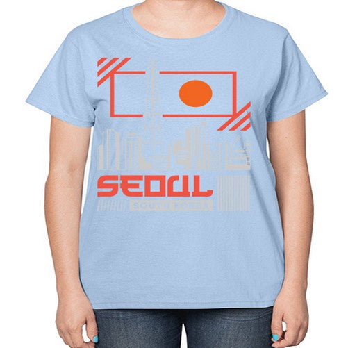 Seoul 1815# - cities-  Ladies T-Shirt