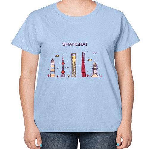 Shanghai 1827# - cities-  Ladies T-Shirt