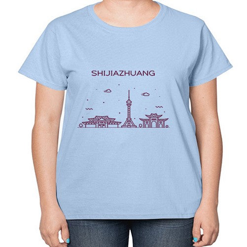 Shijiazhuang 1835# - cities-  Ladies T-Shirt