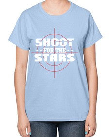 Shoot For The Stars1391# - nurse-  Ladies T-Shirt