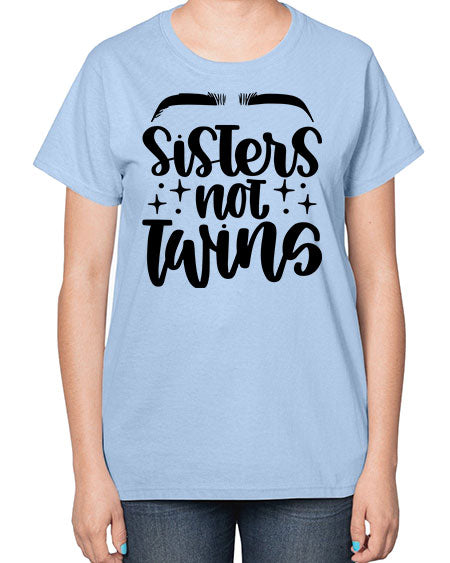 Sister Not Twins Style 23# -makeup  Ladies T-Shirt