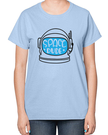 Spacedude 12# - space-  Ladies T-Shirt