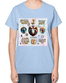 Straight Aries 469# - aries-  Ladies T-Shirt