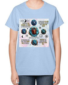 Straight scorpio 477# - scorpio-  Ladies T-Shirt