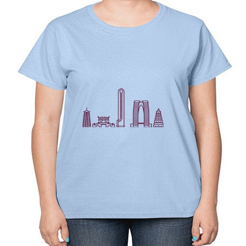 Suzhou 1912# - cities-  Ladies T-Shirt