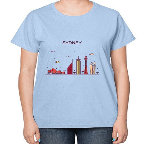 Sydney 1920# - cities-  Ladies T-Shirt