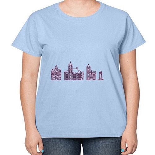 SyracuseNY 1925# - cities-  Ladies T-Shirt