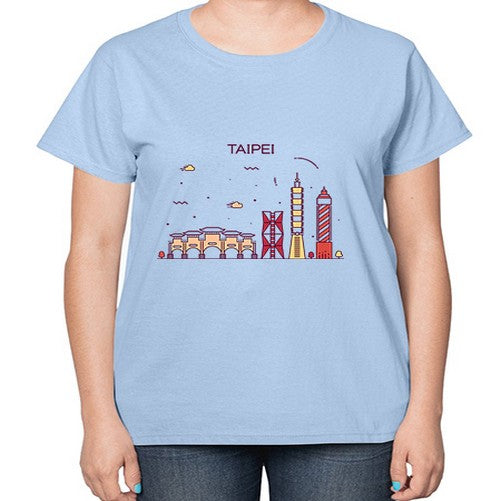 Taipei 1937# - cities-  Ladies T-Shirt