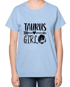 Taurus girl 498# - taurus-  Ladies T-Shirt