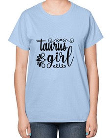 Taurus girl 499# - taurus-  Ladies T-Shirt