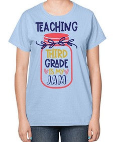Teaching Third Grade 937# - third grade-  Ladies T-Shirt