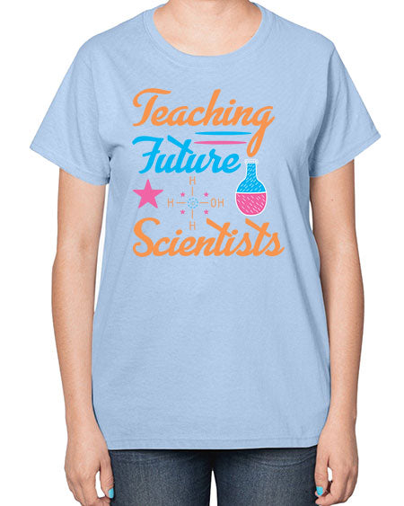 TeachingfuturescientistsScience tshirt design Sciencetshirtdesign 23# - general science-  Ladies T-Shirt