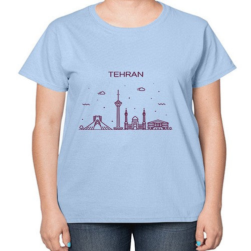 Tehran 1954# - cities-  Ladies T-Shirt