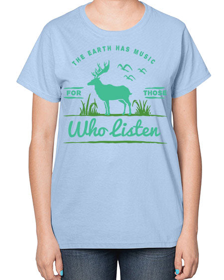 The Earth Has Music 15# - nature-  Ladies T-Shirt