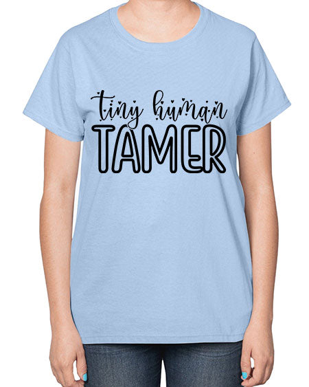 Tiny Human Tamer 467# - kids-  Ladies T-Shirt