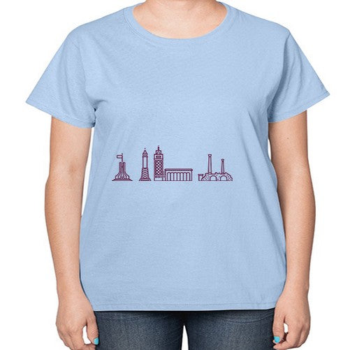 Tunis 2012# - cities-  Ladies T-Shirt