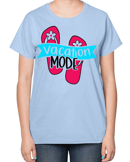 Vacation Mode Style 8# - summer-  Ladies T-Shirt