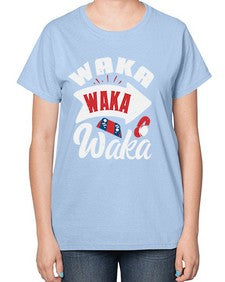 Waka Waka Waka 50# - video games-  Ladies T-Shirt