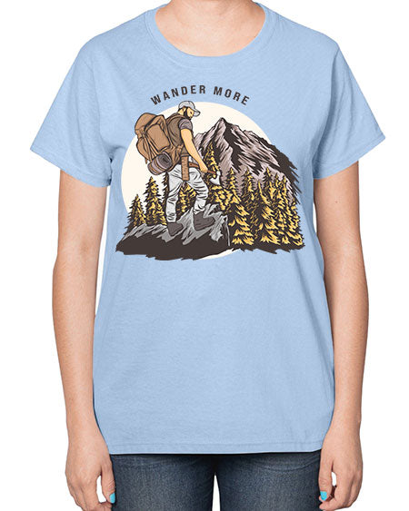 Wander More 3# - nature-  Ladies T-Shirt