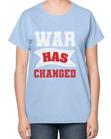 War has changed 52# - video games-  Ladies T-Shirt