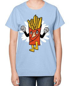 Weekend is near 265# - cartoon general-  Ladies T-Shirt
