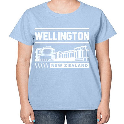 Wellington 2116# - cities-  Ladies T-Shirt