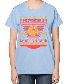 a mother and daughters love is never separated 26# - parents day-  Ladies T-Shirt