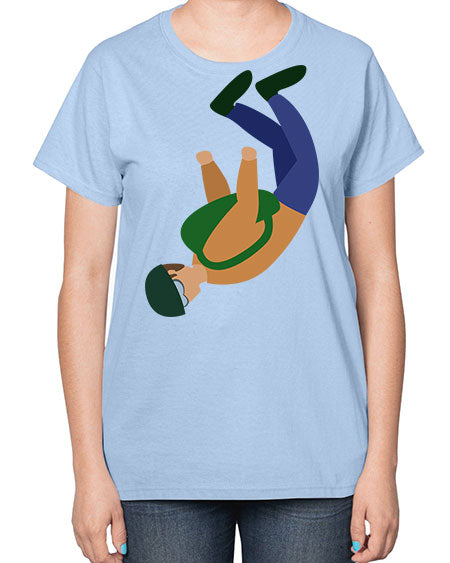 all in one 03# - parachute-  Ladies T-Shirt