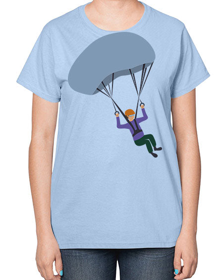 all in one 06# - parachute-  Ladies T-Shirt