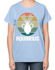 aquarius 78# - aquarius-  Ladies T-Shirt